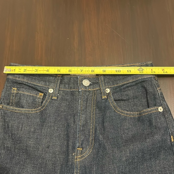 Everlane Minimalist High Rise Skinny Ankle Classic Jeans Dark Wash Size 26 - Picture 4 of 12
